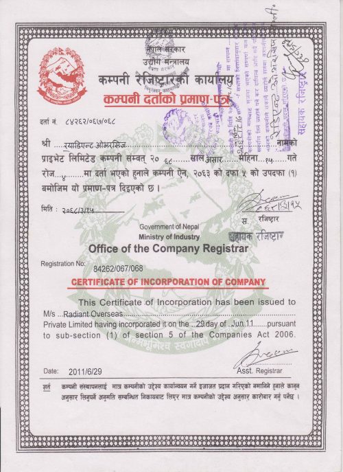 Company Registration